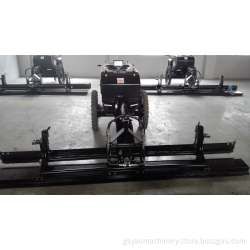 concrete pavement laser screed with trimble